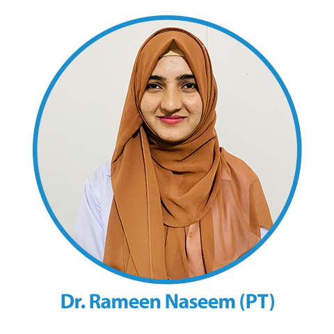 female physiotherapist